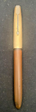Usado, CANETA TINTEIRO RARA VINTAGE EUA PARKER 51 AEROMÉTRICA CACAU/VERDE, TAMPA 1/10 12k GF comprar usado  Enviando para Brazil