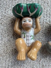 Chinoiserie ceramic monkey for sale  Monument