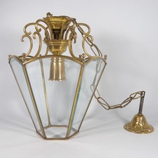 Lampadario lanterna ottone usato  Milano