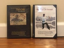 TAI CHI SHORT SET/SWORD (2) DVD SET chuan form yang style chinese applications comprar usado  Enviando para Brazil