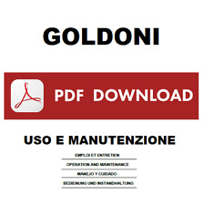 Goldoni euro manuale usato  Roma