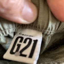 Asda khaki cargo for sale  LEICESTER