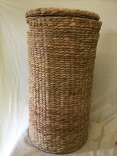 Tall round woven for sale  EVESHAM