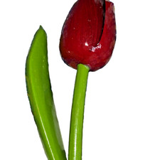 Red wooden tulip for sale  IPSWICH
