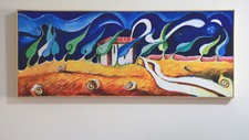 Podere pienza dipinto usato  Monteroni d'Arbia