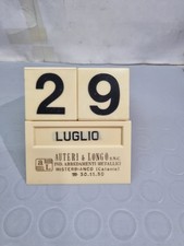 Calendario perpetuo pubblicita usato  Palermo