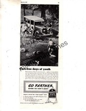 Ford Modelo A Station Wagon Anúncio Original para Quaker State - Raro comprar usado  Enviando para Brazil