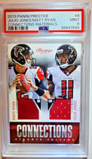 Usado, Camiseta 2013 Prestige Julio Jones Matt Ryan Connections 121/199 Falcons PSA 9  comprar usado  Enviando para Brazil
