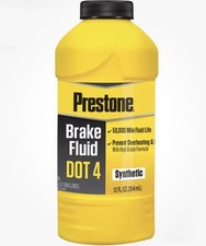 Líquido de frenos Prestone Dot 4 - 32 fl oz - sintético, alto grado, 50.000 millas segunda mano  Embacar hacia Mexico