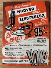 Vintage 1950 hoover for sale  LONDON
