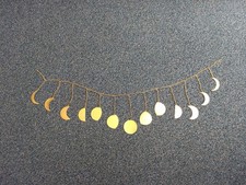Hammered metal moon for sale  Sherman Oaks