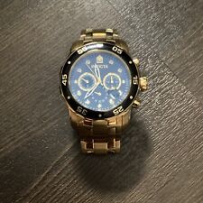 Relógio masculino Invicta Pro Diver cronógrafo SCUBA - Dourado, usado comprar usado  Enviando para Brazil