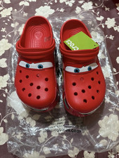 Lightning mcqueen crocs usato  Roma