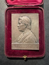 Médaille plaquette bronze d'occasion  Fontainebleau