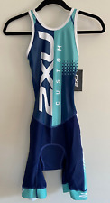 Novo 2XU Perform Semi Y Trisuit Feminino Pequeno Terno de Triatlo com 3 Bolsos Traseiros comprar usado  Enviando para Brazil