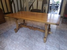 Table sculptée salle d'occasion  Brienne-le-Château