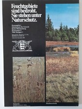 Poster feuchtgebiete bedroht gebraucht kaufen  Oldenburg in Holstein