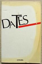Citroen dates history for sale  LEICESTER