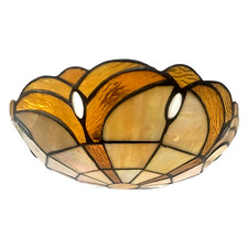 Tiffany style amber for sale  CREWE