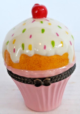 Cupcake hinged trinket for sale  Carrollton