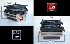 Usado, Dissipador de calor AMD Phenom II X6 & FX ventilador refrigerador CPU para soquete AM2 AM2+ AM3 AM3+ NOVO comprar usado  Enviando para Brazil