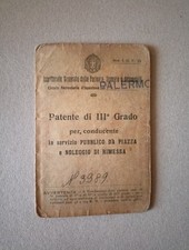 Patente iii grado usato  Roma