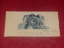 Gravure contemporaine helene d'occasion  Fontenay-sous-Bois