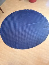 Tischdecke blau rund gebraucht kaufen  Mühltal