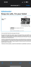 Konzert ticket bruce gebraucht kaufen  Oldenburg (Oldenburg)