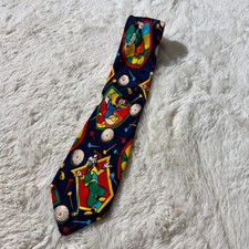 Gravata masculina Disney golfe vintage 100 seda edição limitada muito bom estado rara sofística comprar usado  Enviando para Brazil