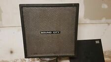 1969 SOUND CITY CAB / ARMÁRIO por DALLAS ARBITER - 4 x 12" - feito no Reino Unido comprar usado  Enviando para Brazil