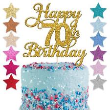 Happy 70th glitter for sale  UXBRIDGE