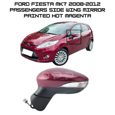 Espelho retrovisor asa pintado magenta quente lado esquerdo para Ford Fiesta MK7 2008-2012 comprar usado  Enviando para Brazil