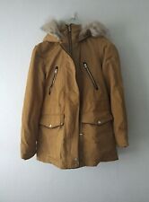 Zara mustard coat for sale  LONDON