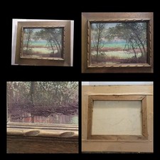 Vintage oil painting d'occasion  Expédié en Belgium