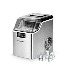 Máquina de gelo EUHOMY IM-FP 45 lb/dia, enchimento bidirecional, autolimpeza, colher/cesta comprar usado  Enviando para Brazil