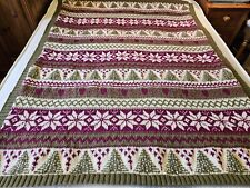 Aran blanket heavy for sale  COLCHESTER