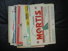 Lot anciens buvards d'occasion Lot anciens buvards d'occasion  La Turballe