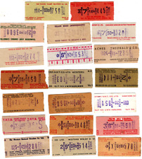 Bus tickets various for sale  UK