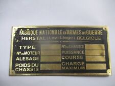 Typenschild vorkrieg lkw gebraucht kaufen  Deutschland