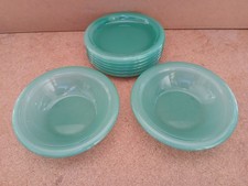 Salatset grünem glas gebraucht kaufen  Weißenbrunn