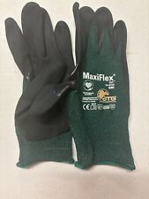 Luvas de trabalho MaxiFlex 34-8743 revestidas de nitrilo médio ANSI A2 resistente ao corte 12 pares comprar usado  Enviando para Brazil
