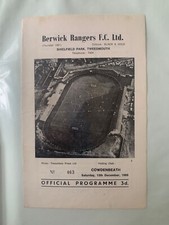Berwick rangers cowdenbeath for sale  LYMM