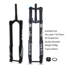 Garfos de impulso universais 26-29er MTB bicicleta downhill garfo invertido através do eixo 15*110mm comprar usado  Enviando para Brazil