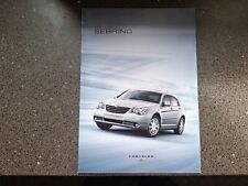 Chrysler sebring brochure for sale  CREWKERNE