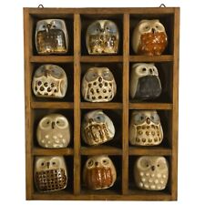 Miniature pottery owls for sale  Winfield