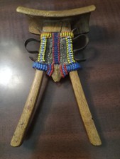 Africian beaded headrest for sale  Decatur