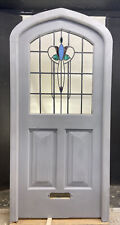 Stained glass front for sale  NEW MILTON