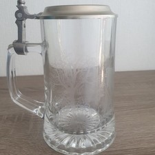 Bierhumpen glas zinndeckel gebraucht kaufen Bierhumpen glas zinndeckel gebraucht kaufen  Hagen