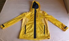 Jaqueta oficial Scuderia Ferrari Softshell pequena amarela com zíper completo com capuz NOVA SEM ETIQUETAS comprar usado  Enviando para Brazil
